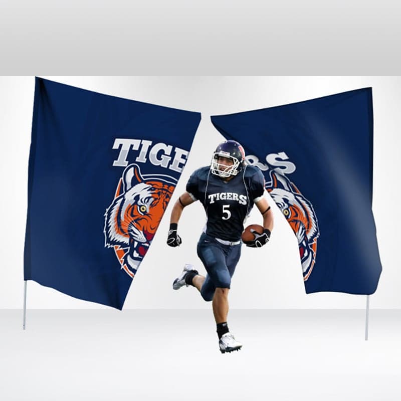 Breakaway banner