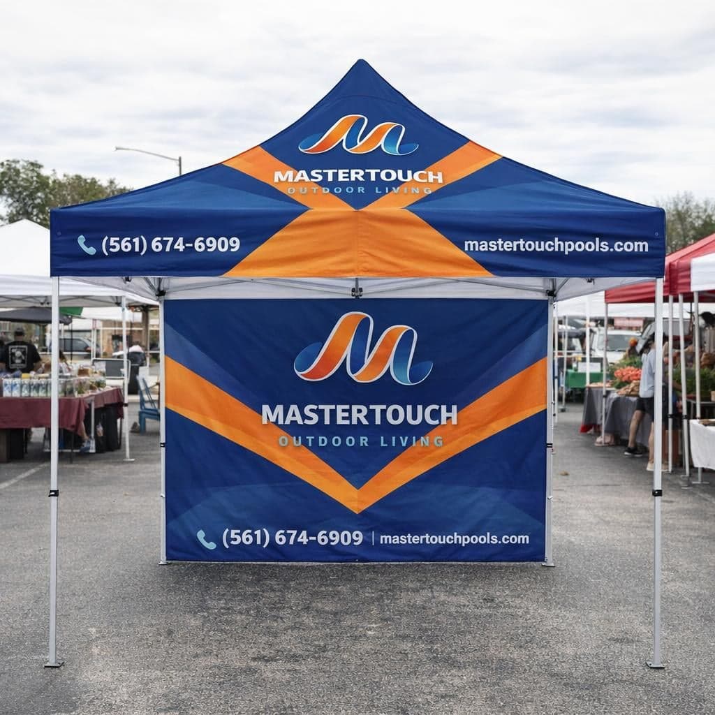 10x10 Custom Tent