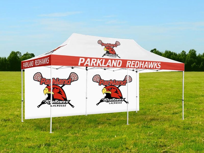 Tent with Backwall